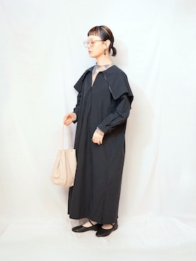 「Zoff（ゾフ）のアイテム」を使った、よちさん（レディース・158cm）の夏コーディネート