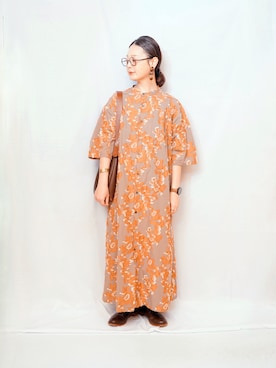 「アイテム（腕時計）」を使った、よちさん（レディース・158cm）の秋コーディネート