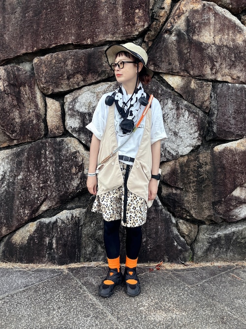 「Reebok（リーボック）のフューリーライト モレキュール フェスティバル / Furylite Molecule Festival Shoes（スニーカー）」を使った、よちさん（レディース・158cm）の秋コーディネート