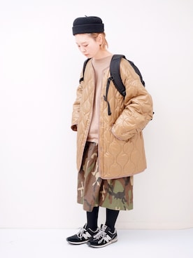 「TIGRE BROCANTE（ティグルブロカンテ）のアイテム」を使った、よちさん（レディース・157cm）の秋コーディネート