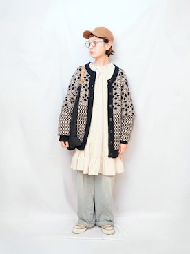 「KANEKO OPTICAL（カネコオプティカル）のアイテム」を使った、よちさん（レディース・158cm）の春コーディネート