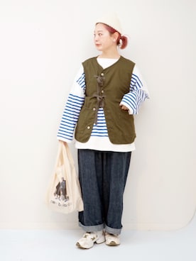 「JOURNAL STANDARD LUXE（ジャーナルスタンダード　ラックス）のアイテム」を使った、よちさん（レディース・157cm）の春コーディネート