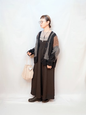 「GOLDY（ゴールディ）のアイテム」を使った、よちさん（レディース・158cm）の春コーディネート