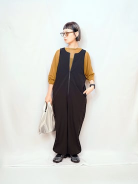 「アイテム（腕時計）」を使った、よちさん（レディース・158cm）の秋コーディネート