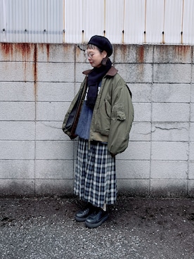 「CIAOPANIC TYPY（チャオパニックティピー）のアイテム」を使った、よちさん（レディース・158cm）の冬コーディネート