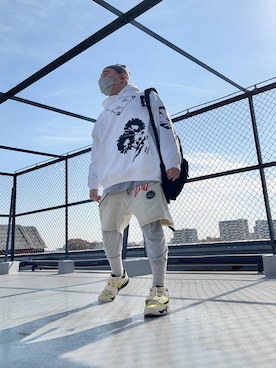 「アイテム（トップス）」を使った、つーるはーさん（メンズ・166cm・50代）の秋コーディネート