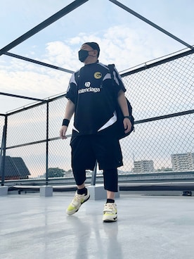 「アイテム（ニットキャップ/ビーニー）」を使った、つーるはーさん（メンズ・166cm・50代）の夏コーディネート