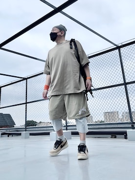 「アイテム（シューズ）」を使った、つーるはーさん（メンズ・166cm・50代）の夏コーディネート