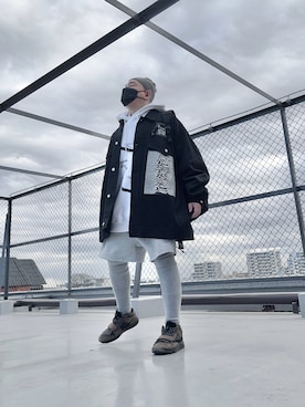 「FOG ESSENTIALS（エフオージーエッセンシャルズ）のアイテム」を使った、つーるはーさん（メンズ・166cm）の冬コーディネート