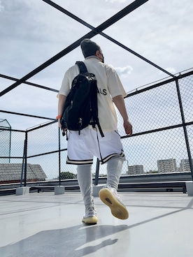 「アイテム（パンツ）」を使った、つーるはーさん（メンズ・166cm）の秋コーディネート