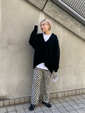 yabu_lemageさん（レディース・162cm）の冬コーディネート