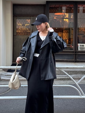 yabu_lemageさん（レディース・163cm）の冬コーディネート