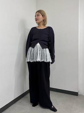 yabu_lemageさん（レディース・163cm）の冬コーディネート