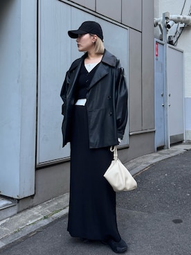 yabu_lemageさん（レディース・163cm）の冬コーディネート