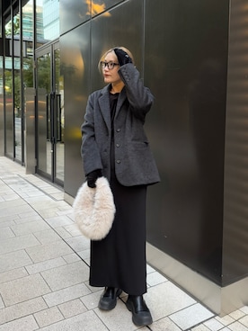 「スカートコーデ」｜yabu_lemageさん（レディース・162cm）の秋コーディネート