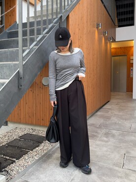 yabu_lemageさん（レディース・162cm）の秋コーディネート