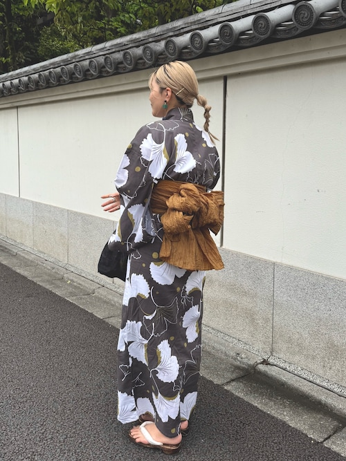 capricieux le'mage ゆかた3点SET〈ゆかた/兵児帯/下駄〉 CAPRICIEUX