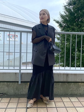 yabu_lemageさん（レディース・162cm）の秋コーディネート