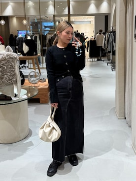 yabu_lemageさん（レディース・162cm）の冬コーディネート