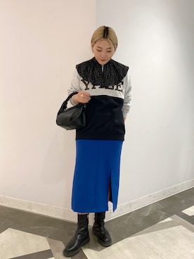 yabu_lemageさん（レディース・162cm）の冬コーディネート