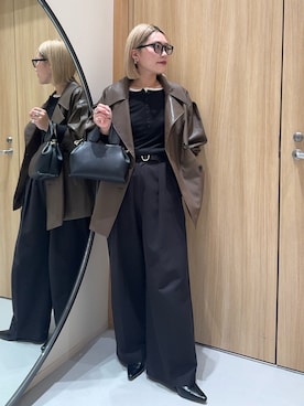 yabu_lemageさん(レディース・163cm)の冬コーディネート