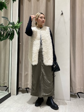 yabu_lemageさん（レディース・162cm）の冬コーディネート