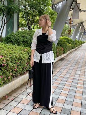 yabu_lemageさん（レディース・162cm）の夏コーディネート