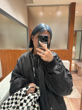 「MM6 Maison Margiela（ｴﾑｴﾑｼｯｸｽ ﾒｿﾞﾝ ﾏﾙｼﾞｪﾗ）のアイテム」を使った、yabu_lemageさん（レディース・162cm）の冬コーディネート