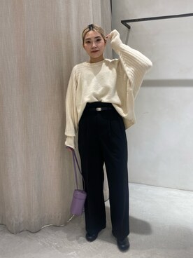 yabu_lemageさん（レディース・162cm）の冬コーディネート