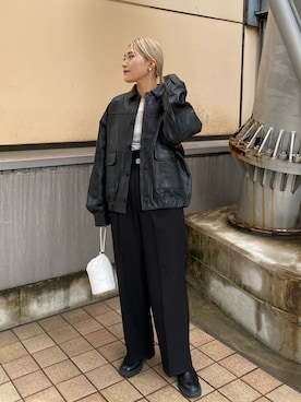 yabu_lemageさん（レディース・162cm）の冬コーディネート