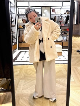 「アイテム（その他アウター）」を使った、MIKUさん（レディース・150cm・40代）の秋コーディネート