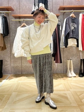 「アイテム（アクセサリー）」を使った、MIKUさん（レディース・150cm・30代）の秋コーディネート