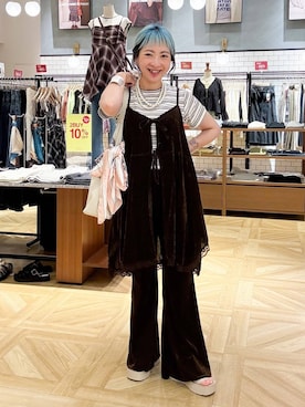 「アイテム（ワンピース）」を使った、MIKUさん（レディース・150cm・30代）の夏コーディネート