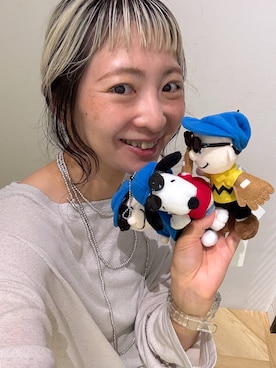 「アイテム（キーホルダー）」を使った、MIKUさん（レディース・150cm）の夏コーディネート