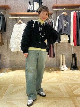 「アイテム（アクセサリー）」を使った、MIKUさん（レディース・150cm・30代）の秋コーディネート