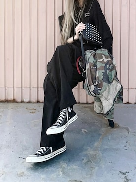 「GRL（グレイル）のアイテム（アクセサリー）」を使った、Lilyさん（レディース・160cm）の春コーディネート