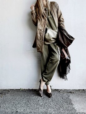 「URBAN RESEARCH（アーバンリサーチ）のアイテム（ブルゾン）」を使った、Lilyさん（レディース・160cm）の秋コーディネート