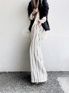 「URBAN RESEARCH Sonny Label（アーバンリサーチサニーレーベル）のアイテム（マウンテンパーカー）」を使った、Lilyさん（レディース・160cm）の春コーディネート