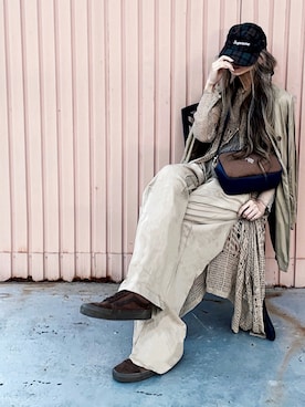 「U.S.POLO ASSN.」｜Lilyさん（レディース・160cm）の秋コーディネート