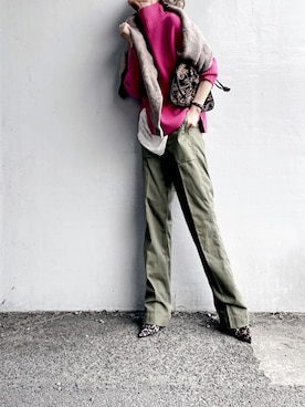 Lilyさん（レディース・160cm）の冬コーディネート