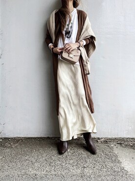 Lilyさん（レディース・160cm）の冬コーディネート