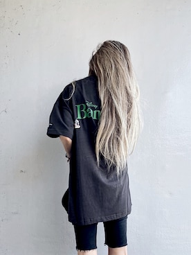 「FIG&VIPER（フィグアンドバイパー）のアイテム（トップス）」を使った、Lilyさん（レディース・160cm）の夏コーディネート
