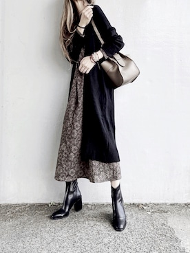 Lilyさん（レディース・160cm）の秋コーディネート