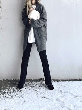 Lilyさん（レディース・160cm）の冬コーディネート