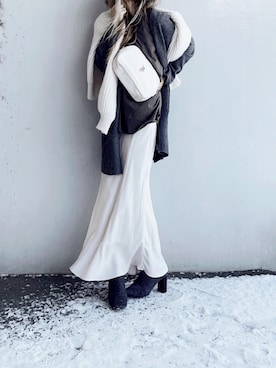 Lilyさん(レディース・160cm)の冬コーディネート