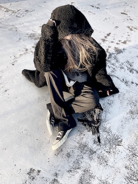 Lilyさん（レディース・160cm）の冬コーディネート