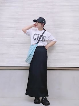 「Firsthand（ファーストハンド）のアイテム」を使った、yakkoさん（レディース・152cm）の夏コーディネート