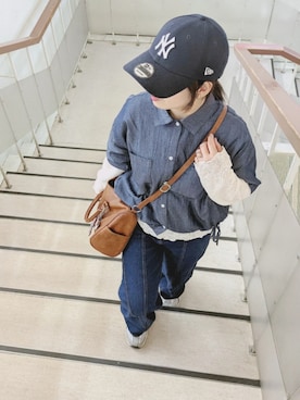 「hellam（へラム）のアイテム」を使った、yakkoさん（レディース・152cm）の春コーディネート