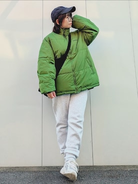 「CLEA（クレア）のアイテム（ジャケット/アウター）」を使った、yakkoさん（レディース・152cm）の秋コーディネート