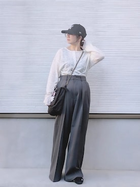 「Firsthand（ファーストハンド）のアイテム」を使った、yakkoさん（レディース・152cm）の秋コーディネート
